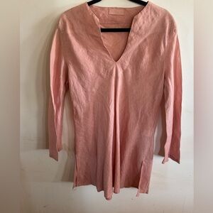 C.P. Shades Vintage Linen Tunic Women’s M Boho Preppy Beach